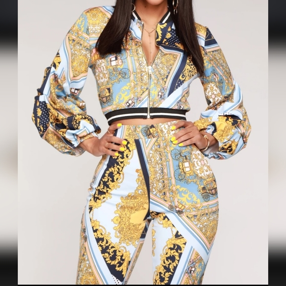 Pant Set - Multi Blue - Picture 3 of 8